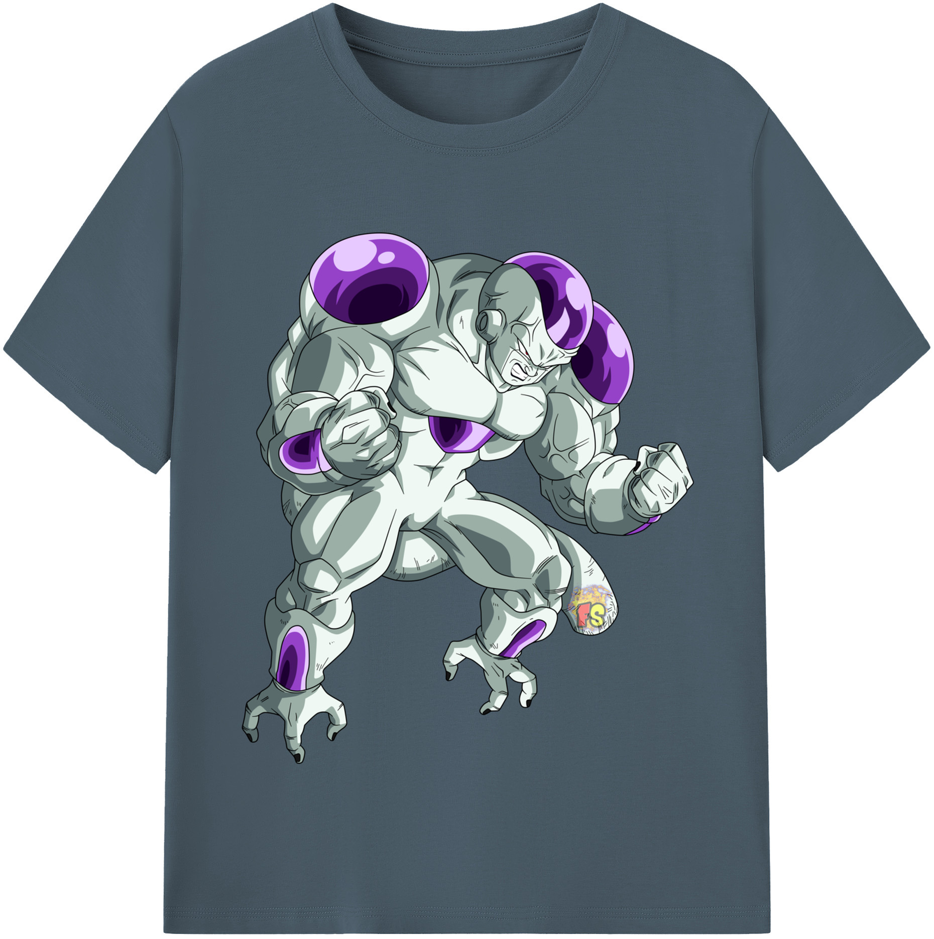 （画像用） ドラゴンボール フリーザ DRAGON BALL Frieza 綿100％半袖Tシャツ（フロントプリント）